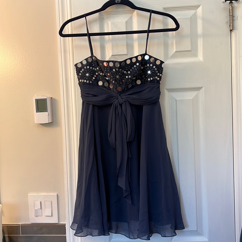 Blue BCBGMaxAzria Dress